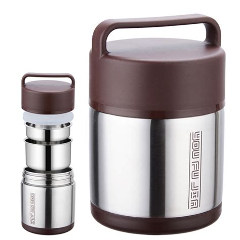 thermos metal lunch box|insulated lunch box with thermos.